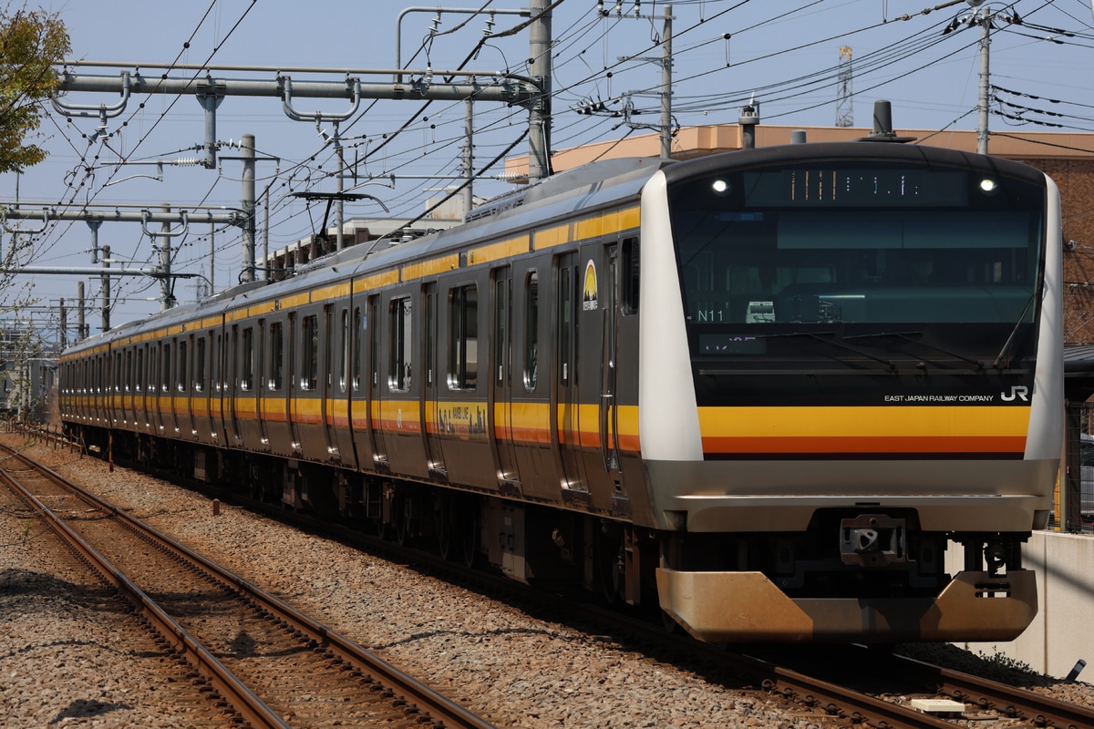 JR東日本 鎌倉車両センター中原支所 E233系 ナハN11編成