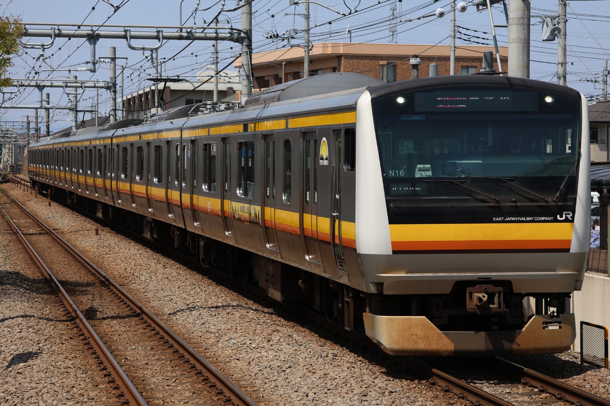 JR東日本 鎌倉車両センター中原支所 E233系 ナハN16編成