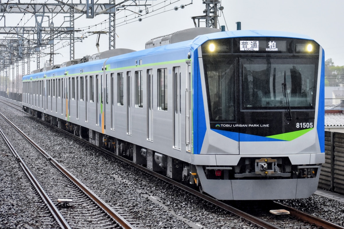 東武鉄道 南栗橋車両管区七光台支所 80000系 81505F