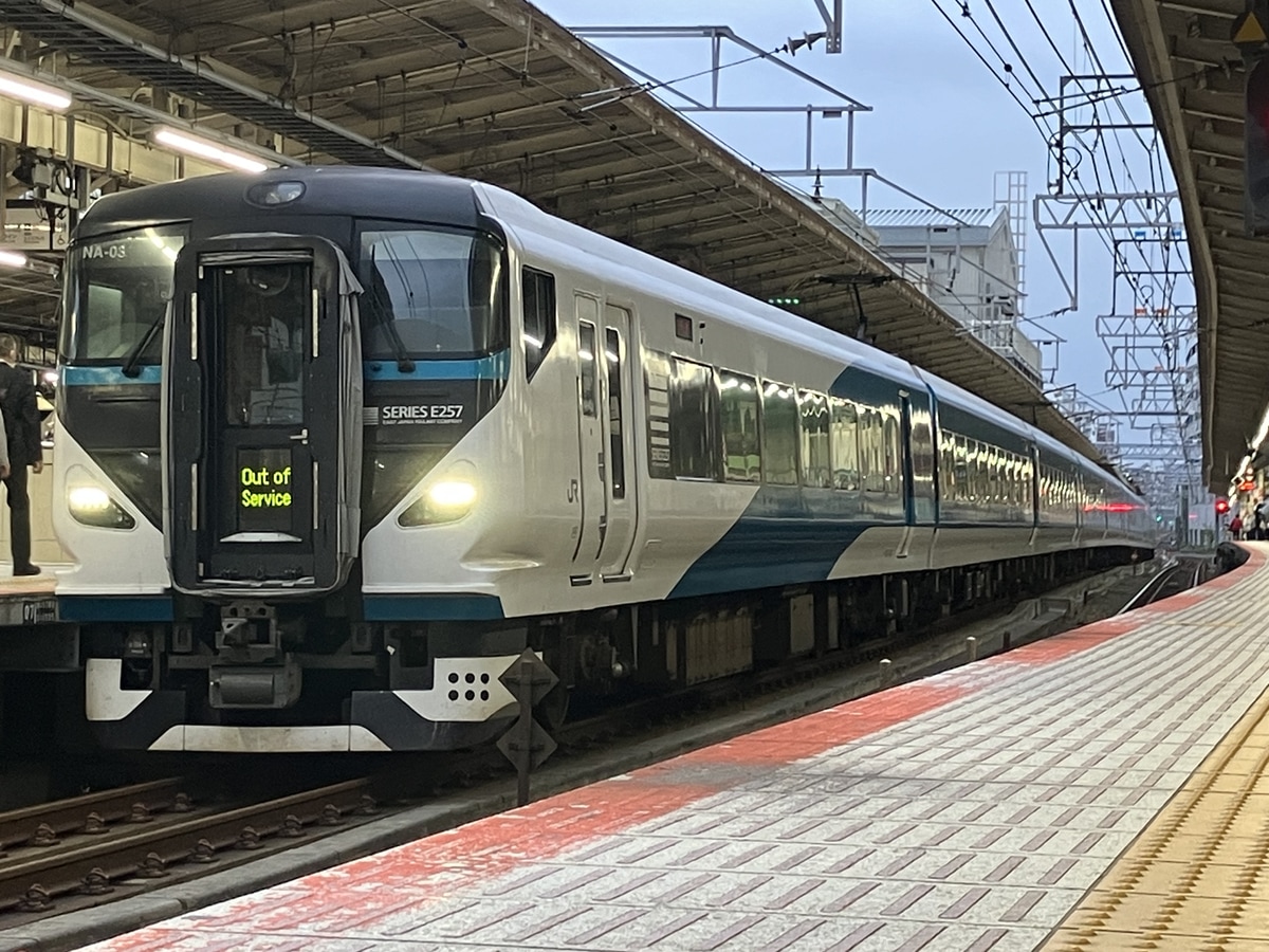 JR東日本 大宮総合車両センター東大宮センター E257系 NA-03編成