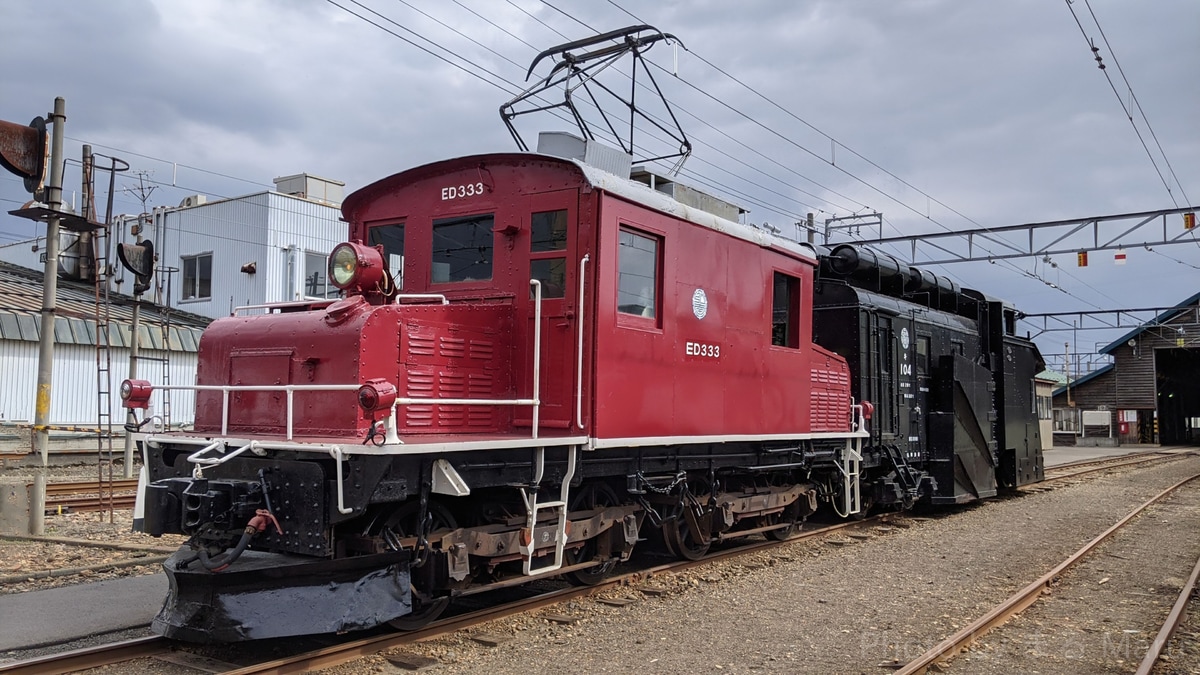 弘南鉄道 平賀検車区 ED33形 ED33 3