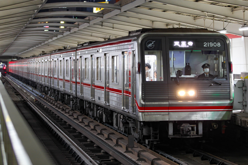 大阪メトロ21系21608F(21608編成)の編成データ、編成表、ニュース