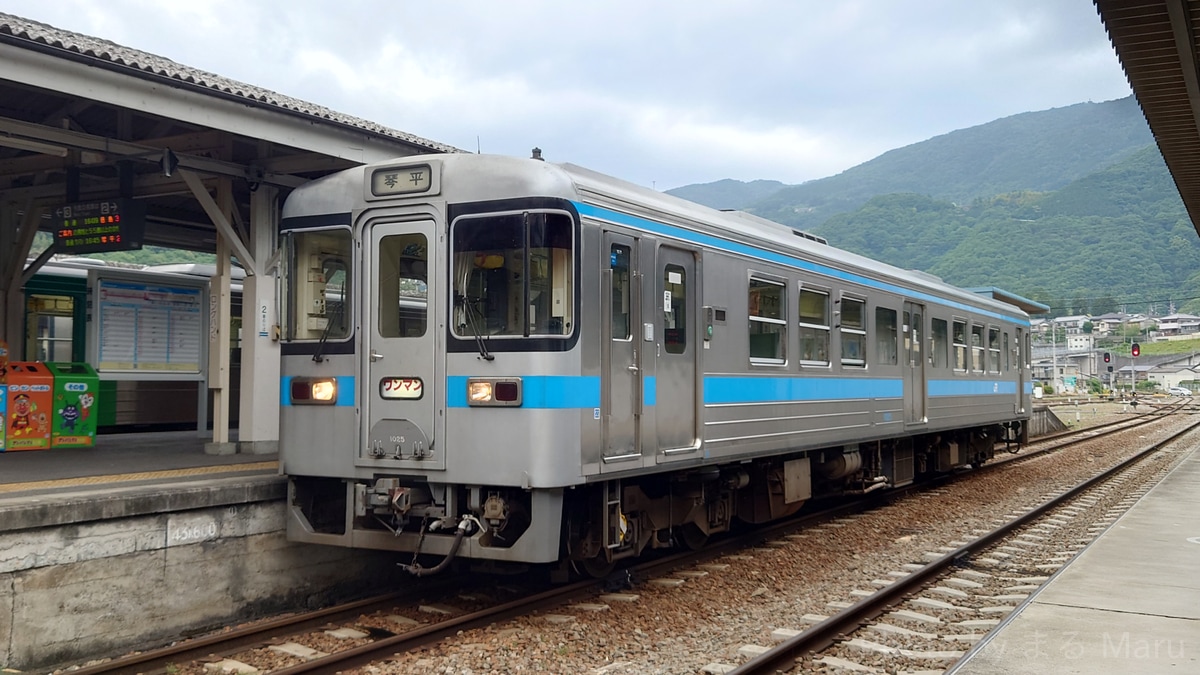JR四国 高知運転所 1000形 1025