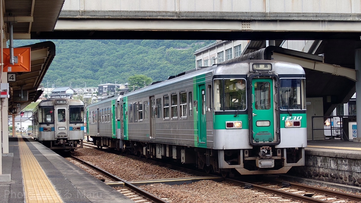 JR四国 徳島運転所 1200形 1230