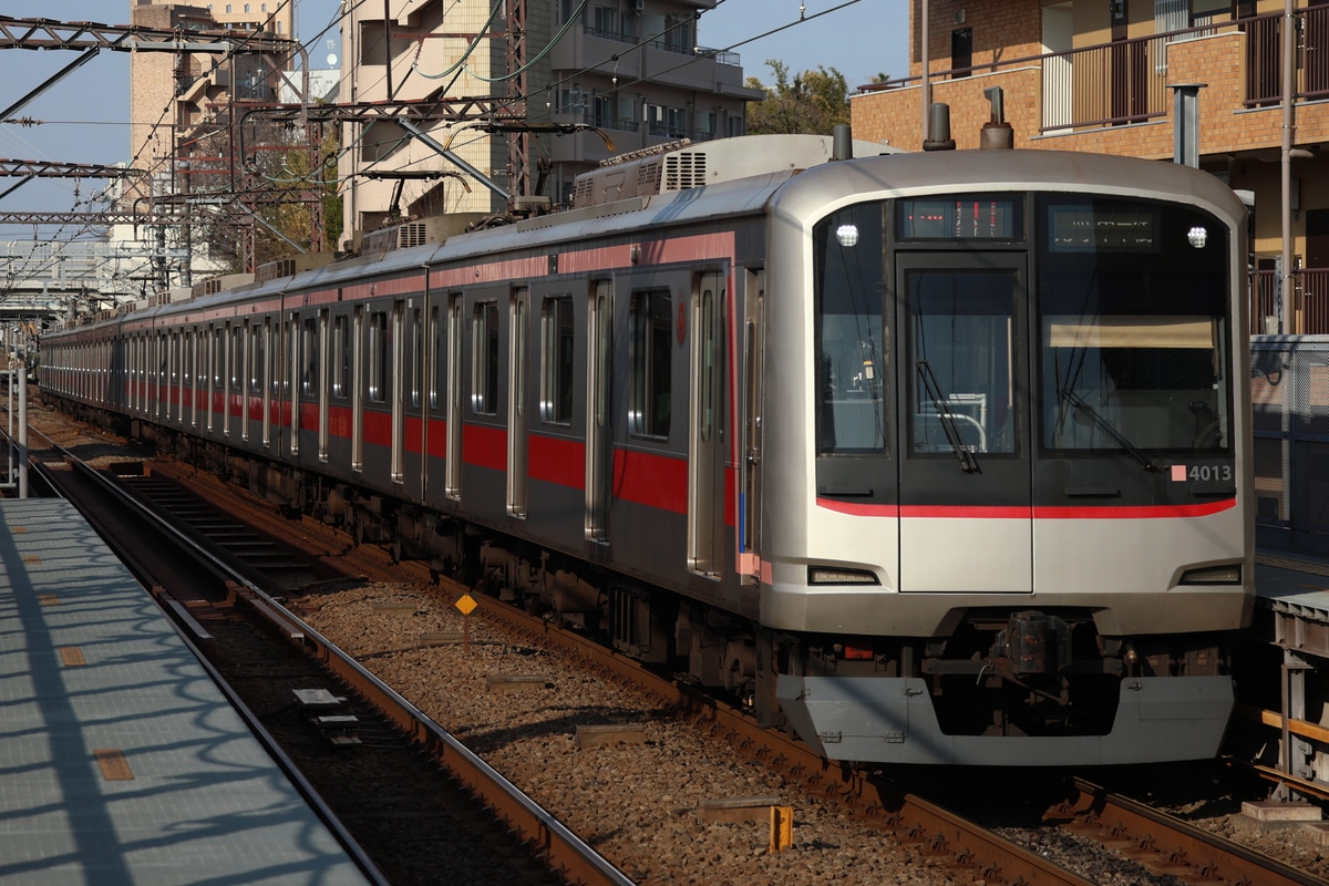 東急電鉄 元住吉検車区 5050系 4113F