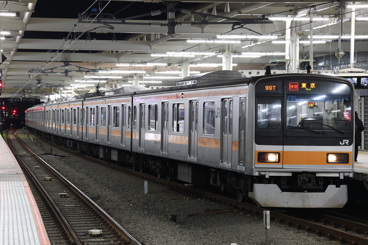 JR東日本 豊田車両センター本区 209系 トタ81編成
