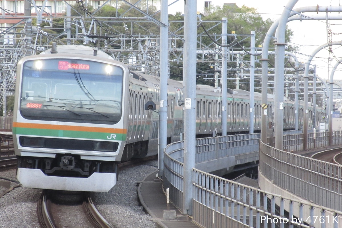 JR東日本 小山車両センター E231系 ヤマU534編成