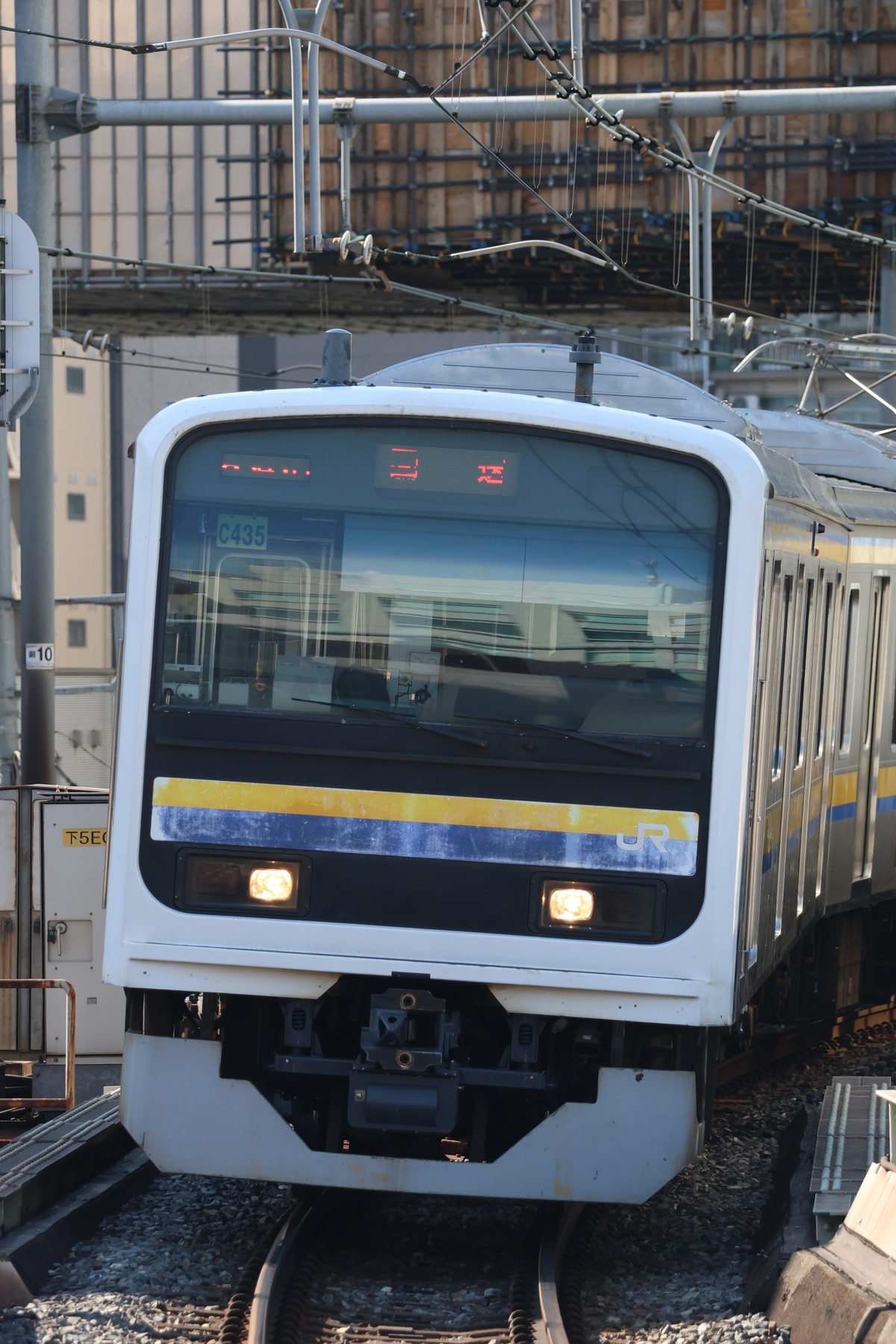 JR東日本 幕張車両センター 209系 マリC435編成