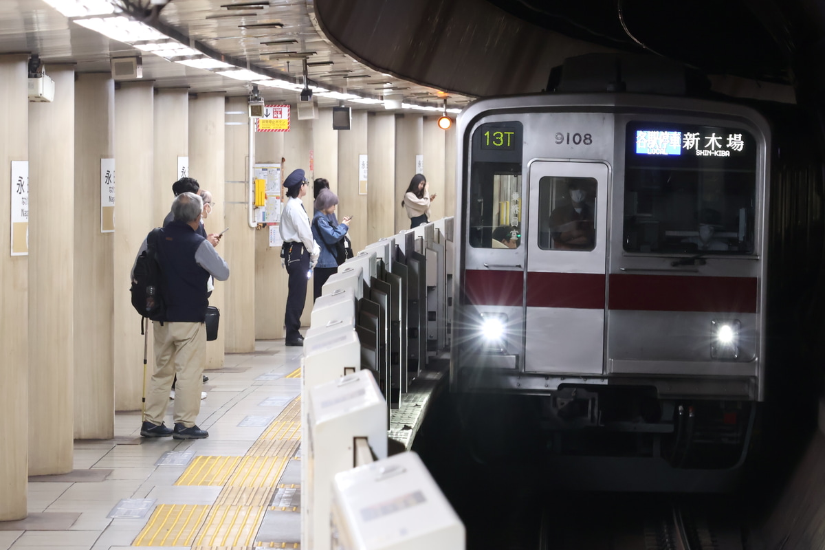 東武鉄道 森林公園検修区 9000系 9108F