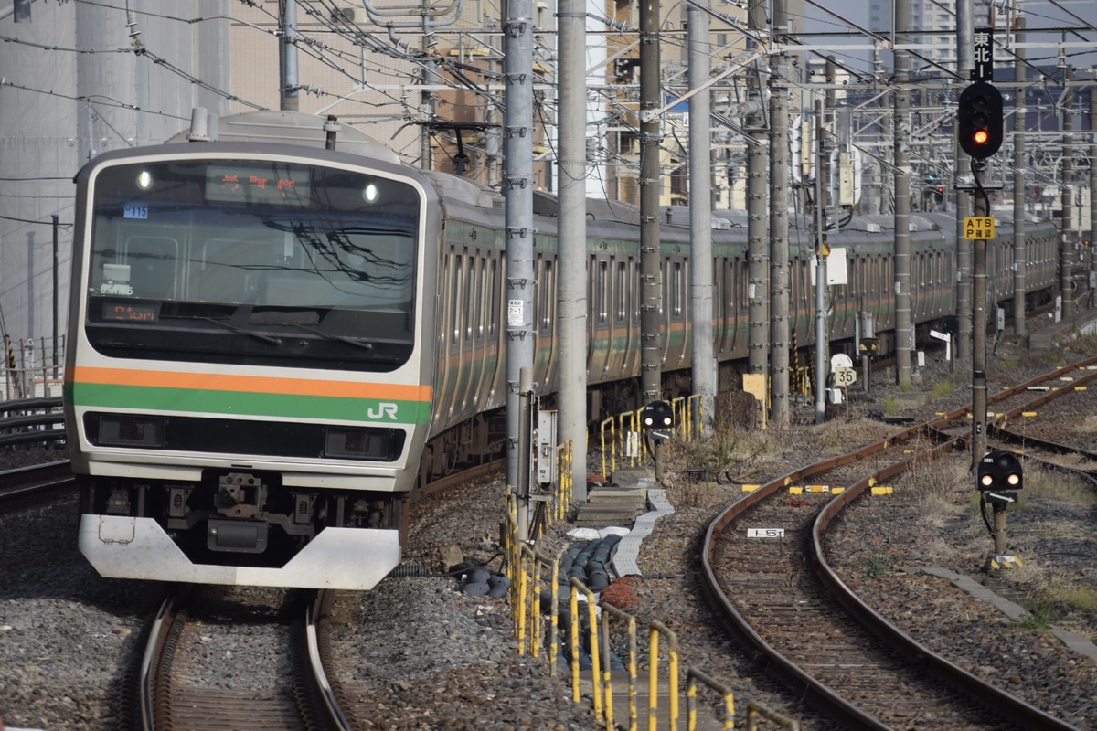 JR東日本 小山車両センター E231系 ヤマU115編成