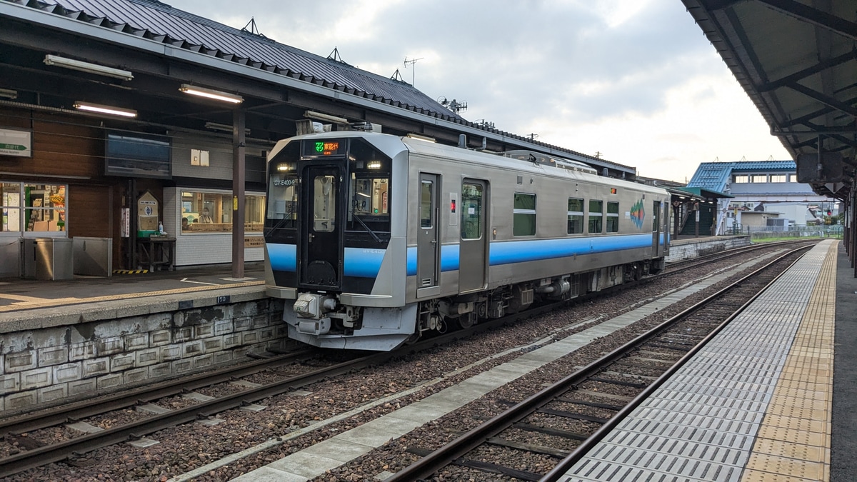 JR東日本 秋田総合車両センター南秋田センター GV-E400 -9