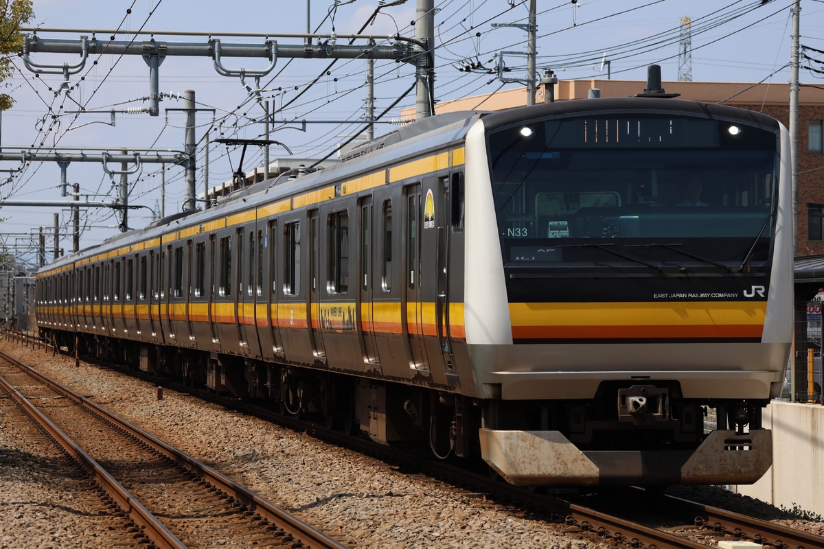 JR東日本 鎌倉車両センター中原支所 E233系 ナハN33編成