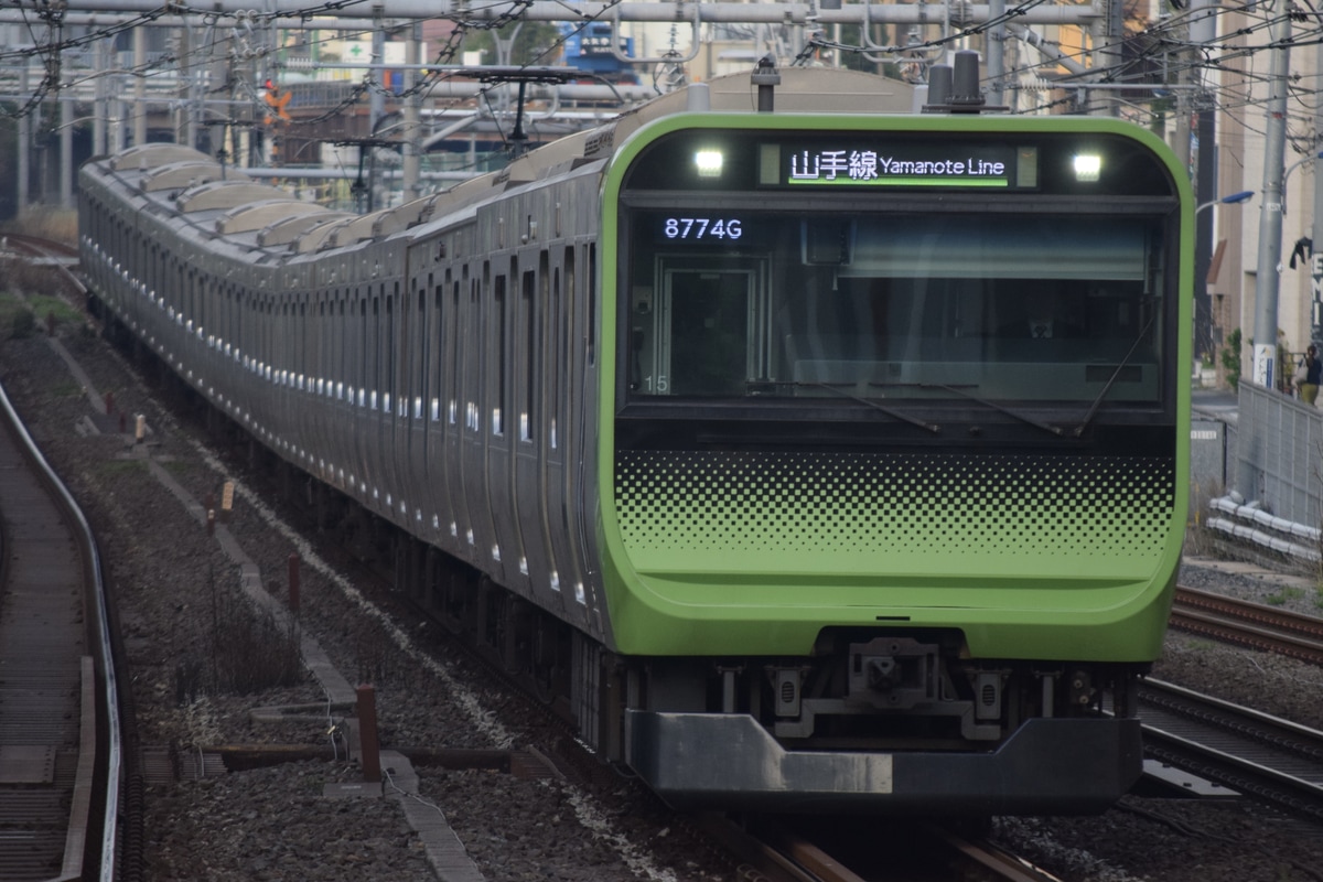 JR東日本 東京総合車両センター本区 E235系 トウ15編成