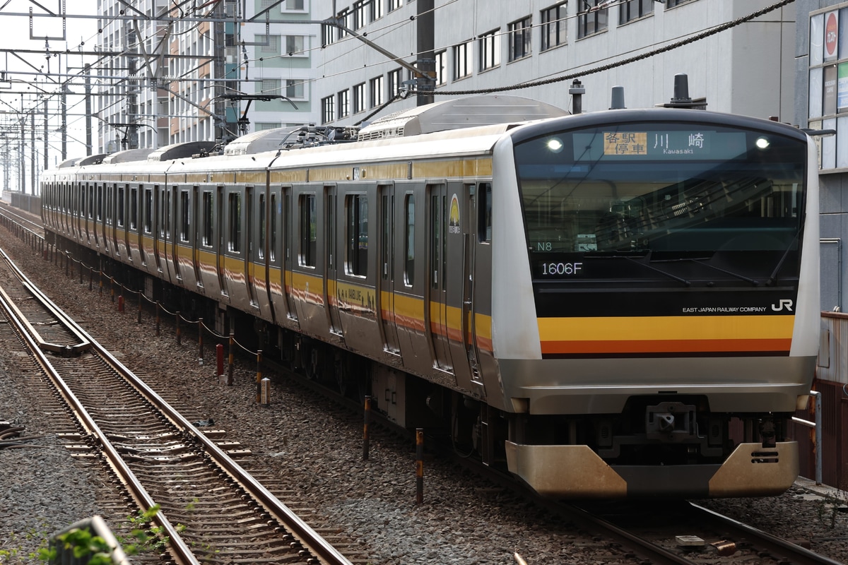 JR東日本 鎌倉車両センター中原支所 E233系 ナハN8編成