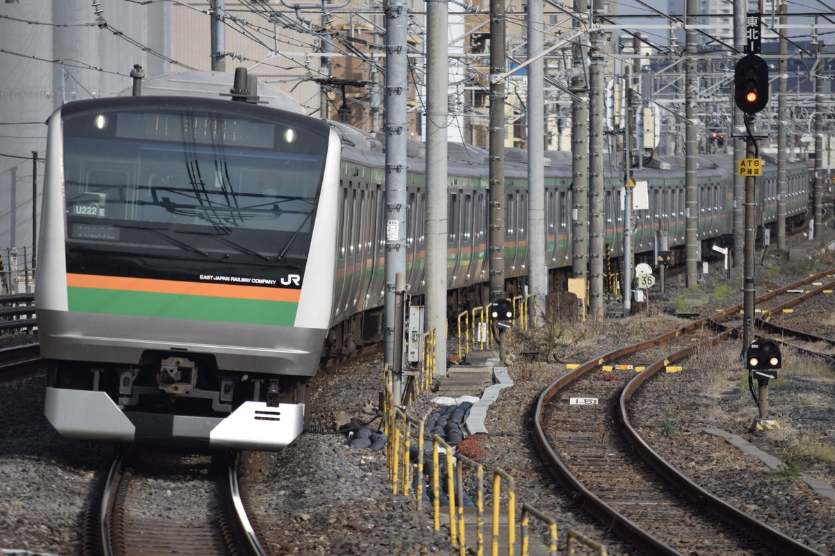 JR東日本 小山車両センター E233系 ヤマU222編成