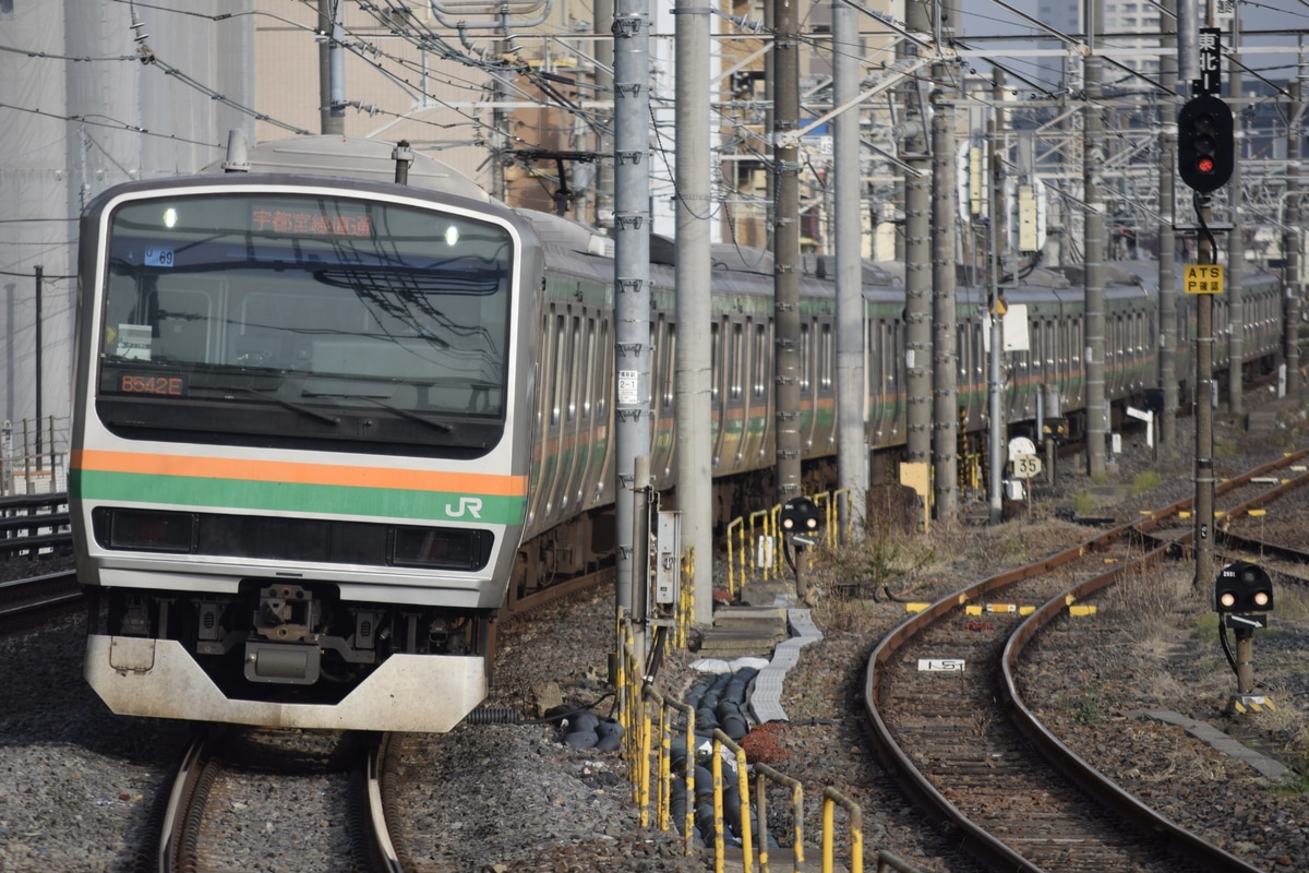 JR東日本 小山車両センター E231系 ヤマU69編成