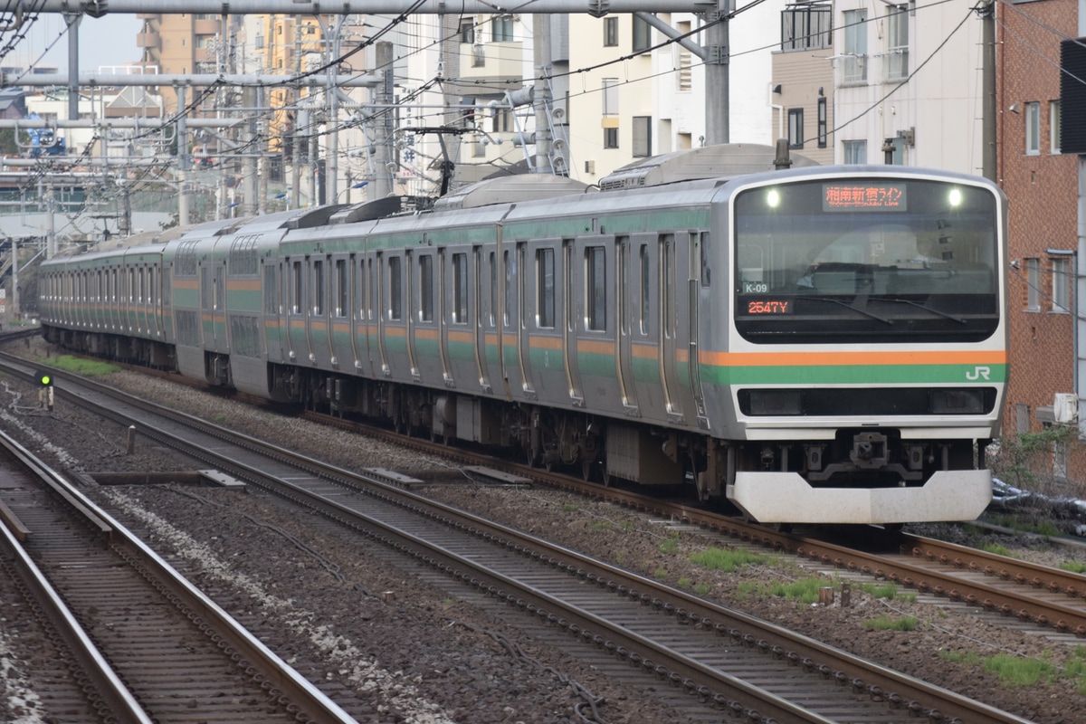 JR東日本 国府津車両センター E231系 コツK-09編成