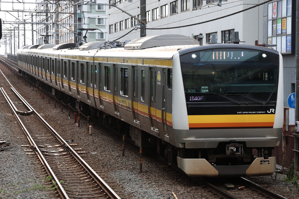 JR東日本 鎌倉車両センター中原支所 E233系 ナハN35編成