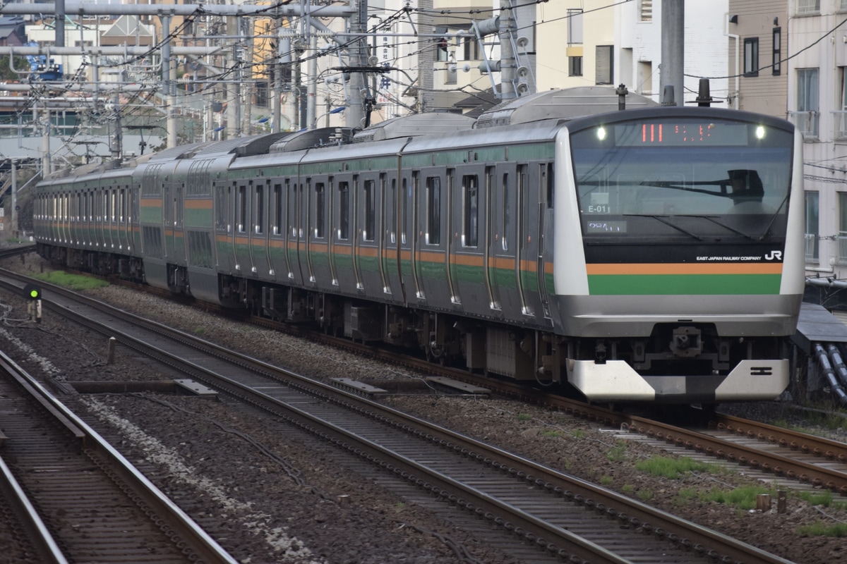 JR東日本 国府津車両センター E233系 コツE-01編成