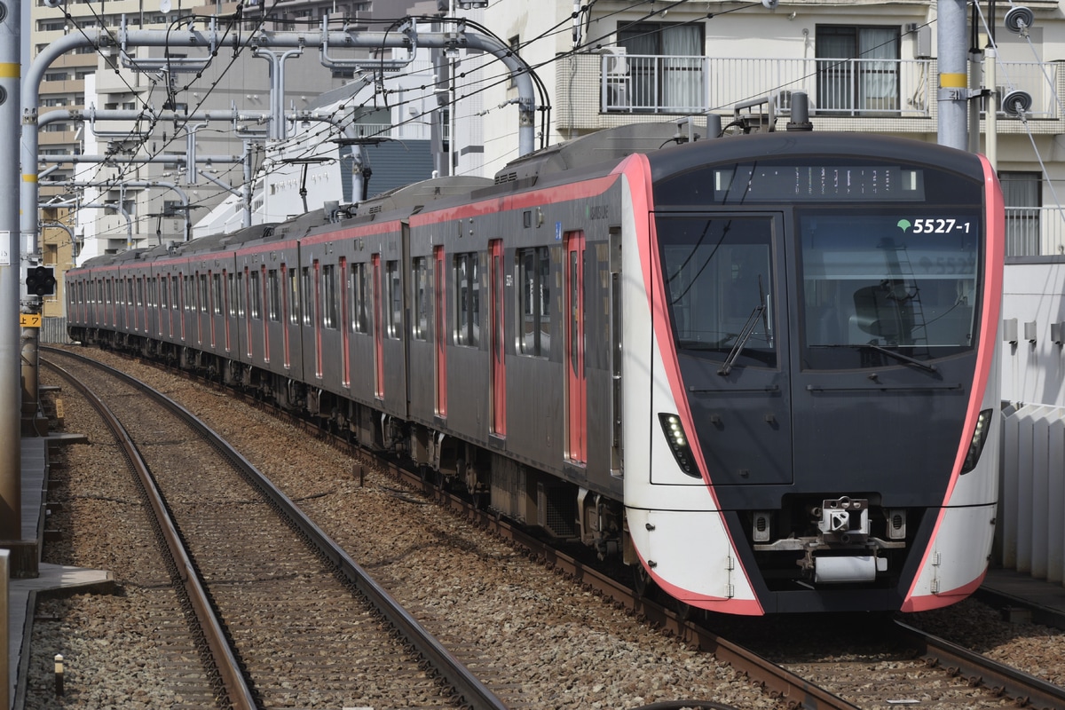 東京都交通局 馬込車両検修場 5500形 5527編成
