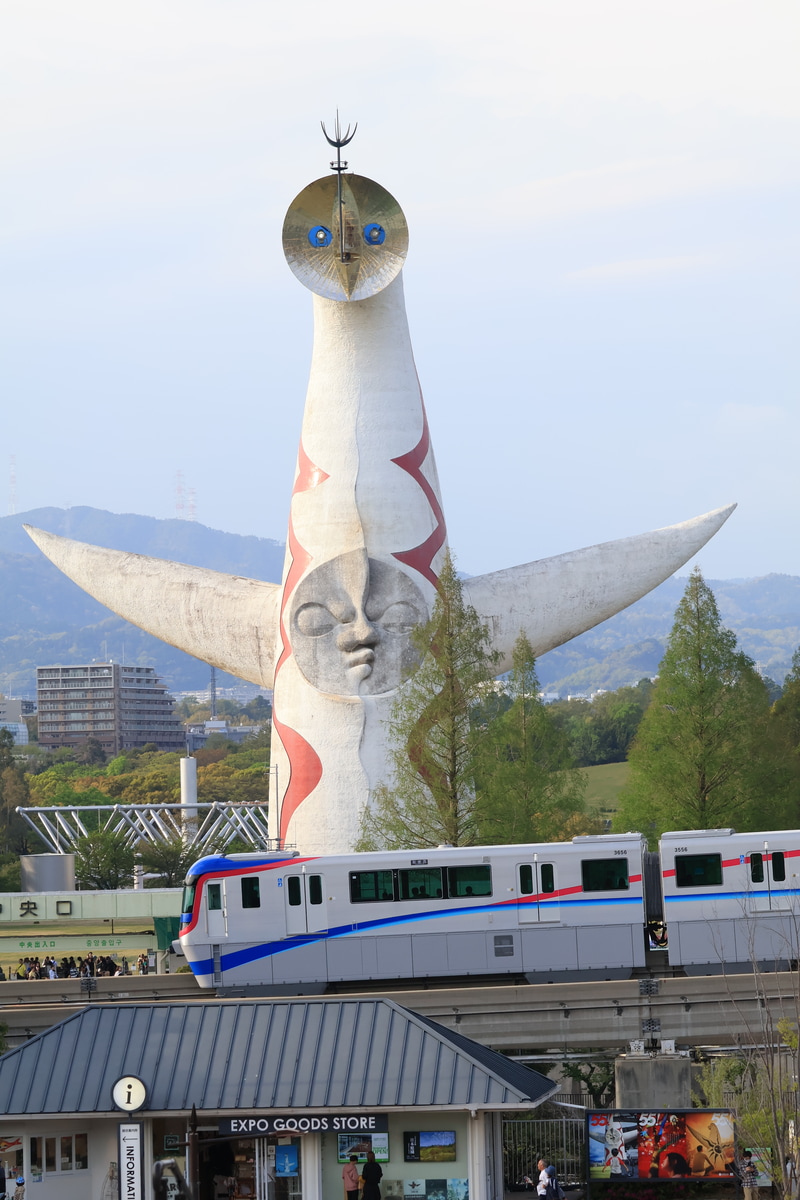 大阪高速鉄道 万博車両基地 3000系 3156F