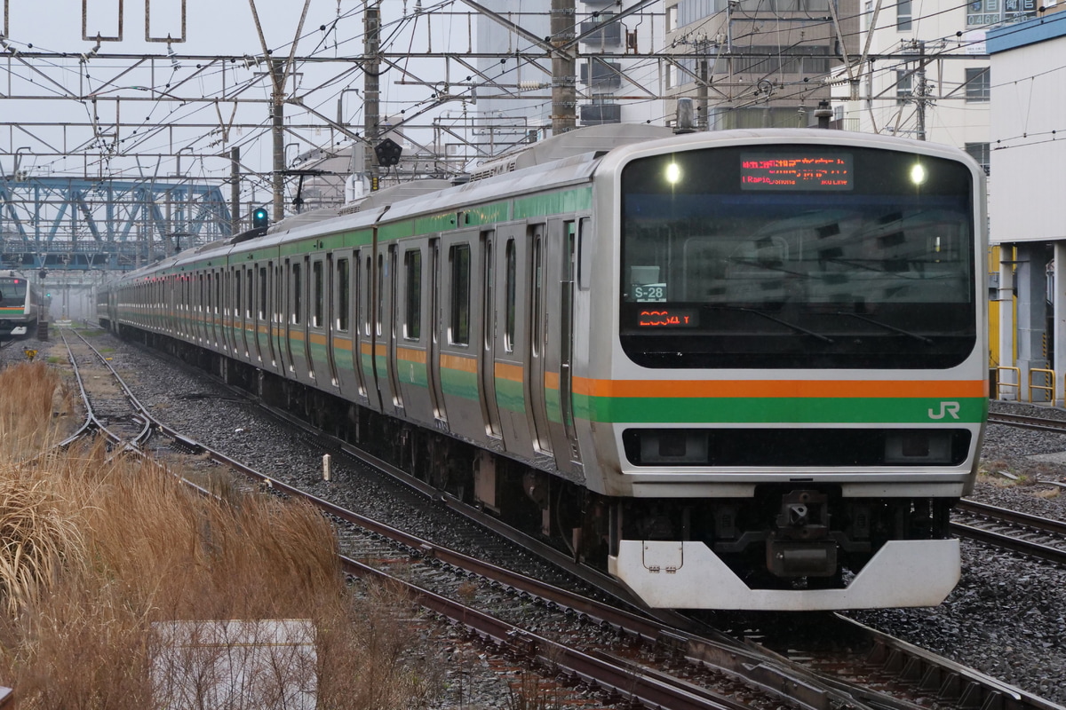 JR東日本  E231系 S-28編成