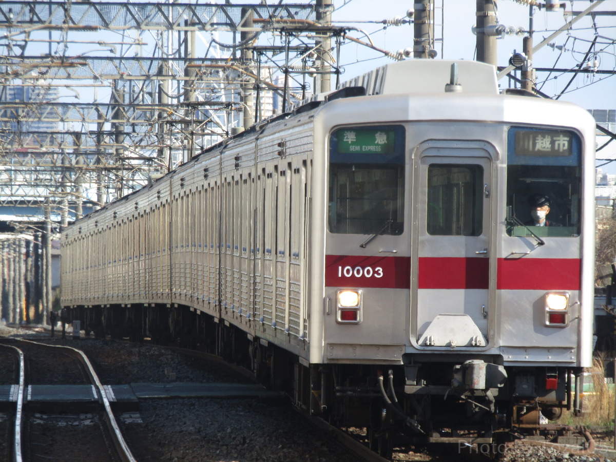 東武鉄道 森林公園検修区 10000系 