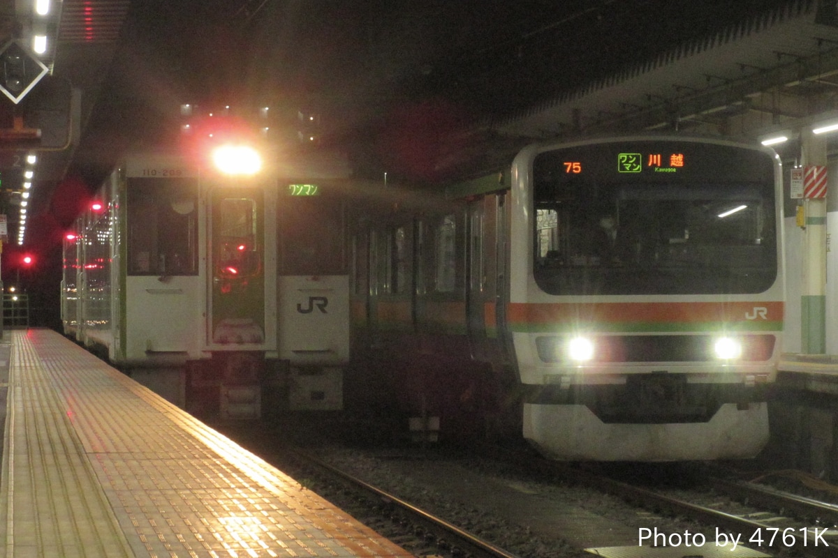 JR東日本 川越車両センター 209系 ハエ51編成
