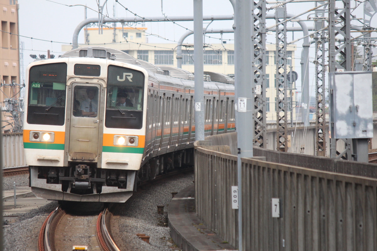 JR東日本 高崎車両センター 211系 タカA36編成