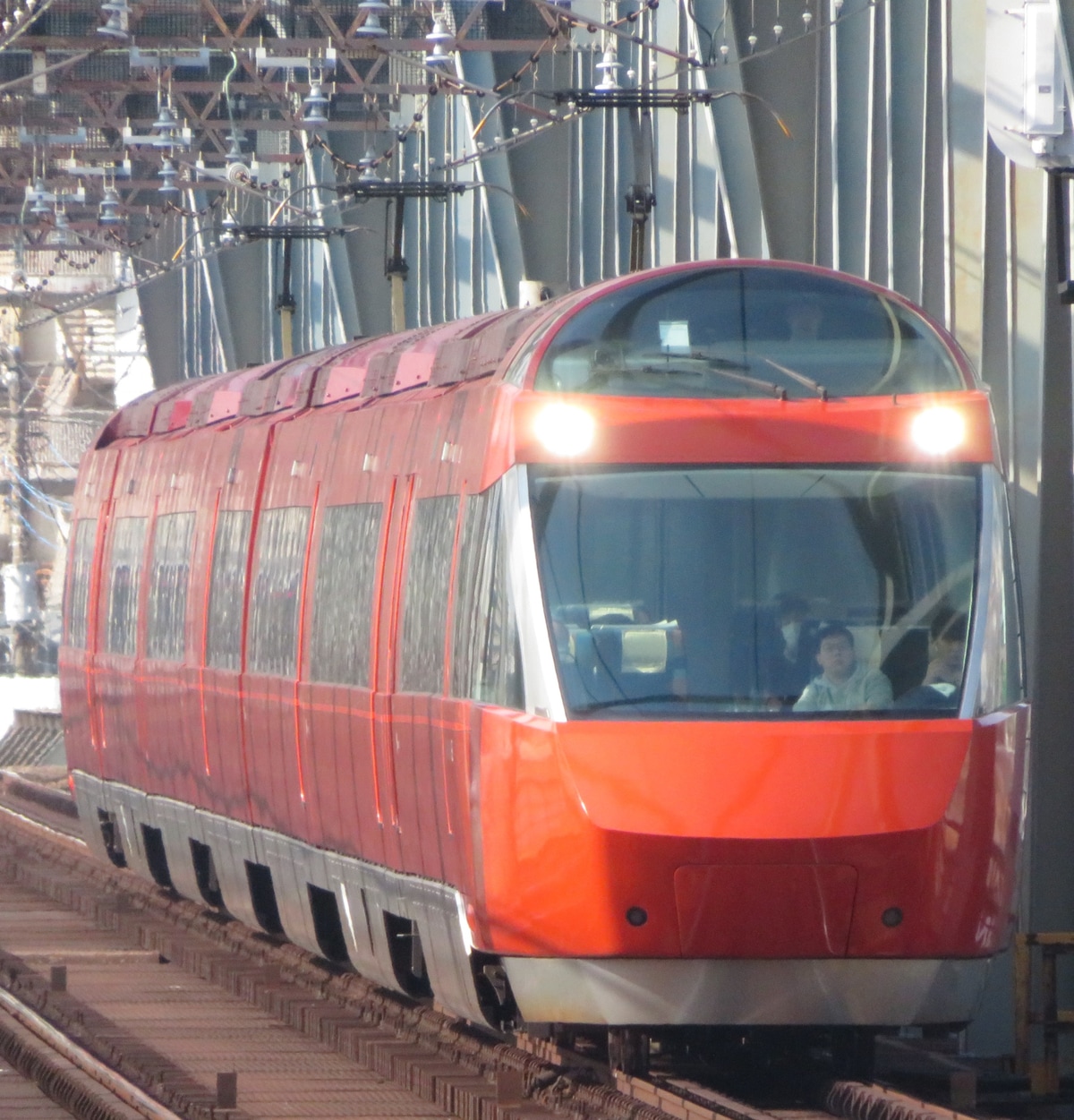 小田急電鉄 喜多見検車区 70000形 70051×7
