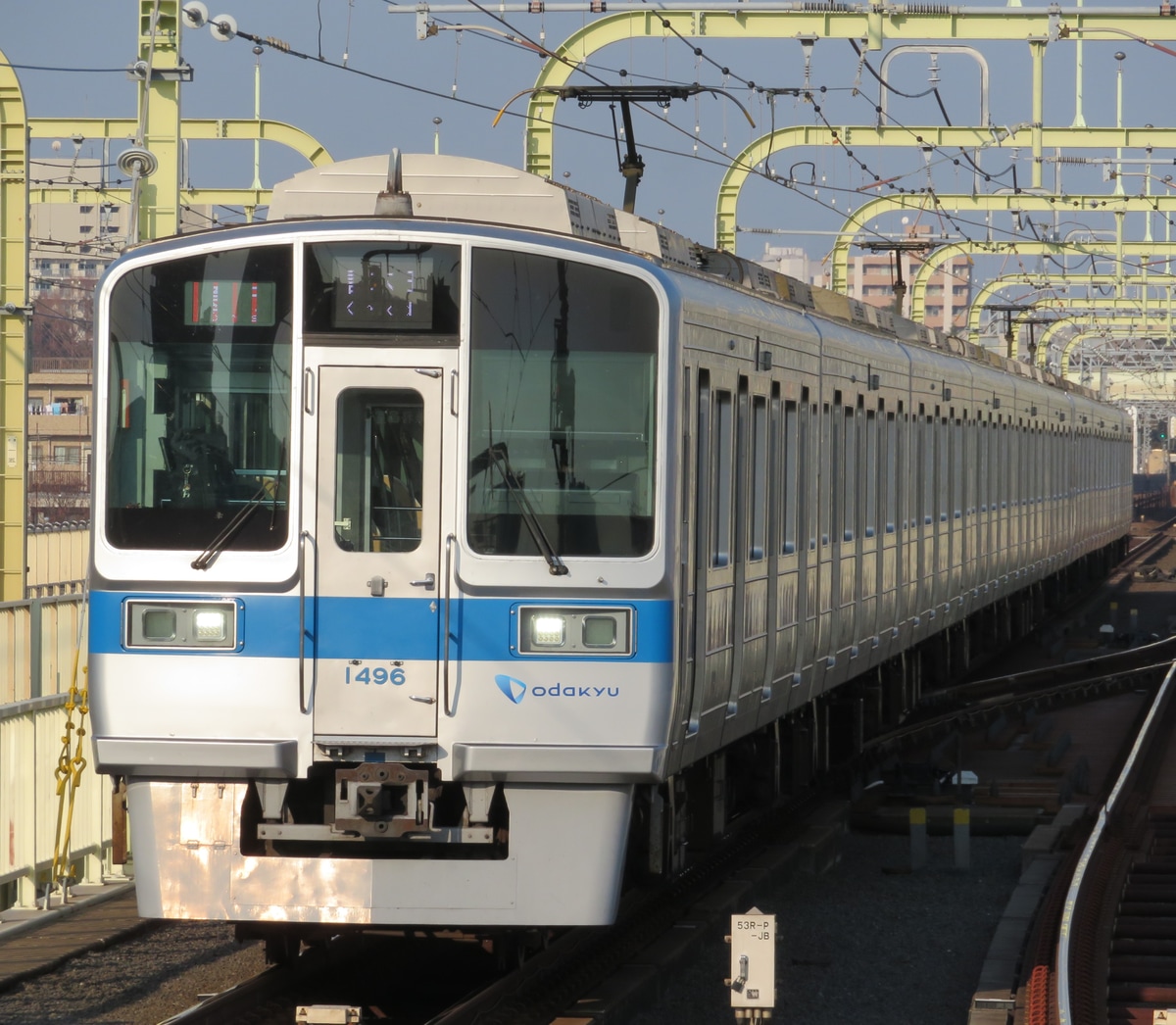 小田急電鉄 喜多見検車区 1000形 1096×10
