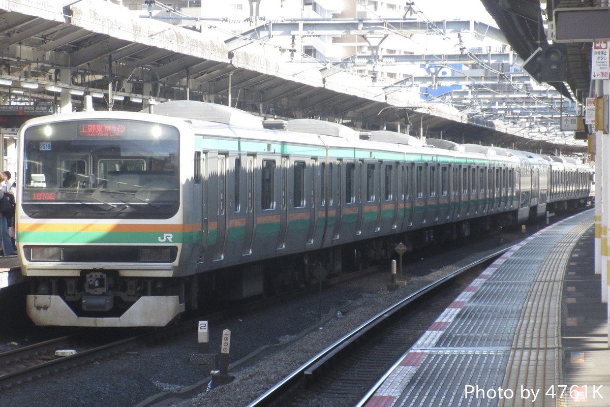 JR東日本 小山車両センター E231系 ヤマU519編成