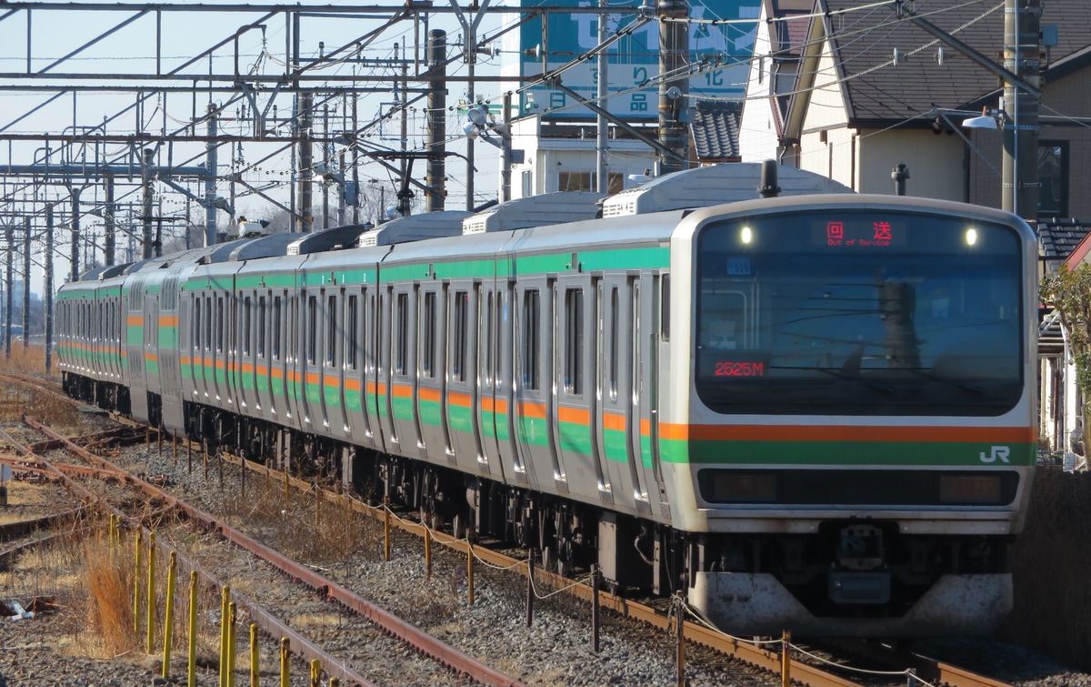 JR東日本 小山車両センター E231系 ヤマU529編成