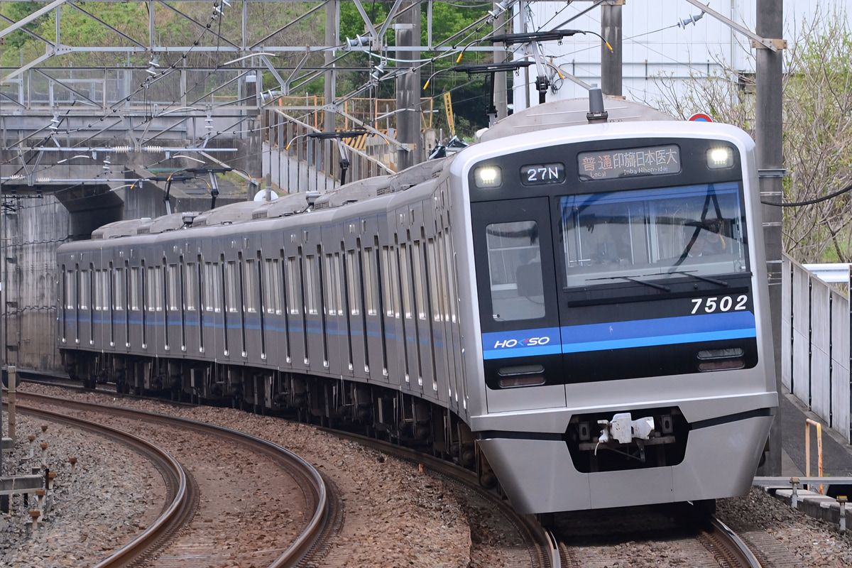 北総鉄道 印旛車両基地 7500形 7502F