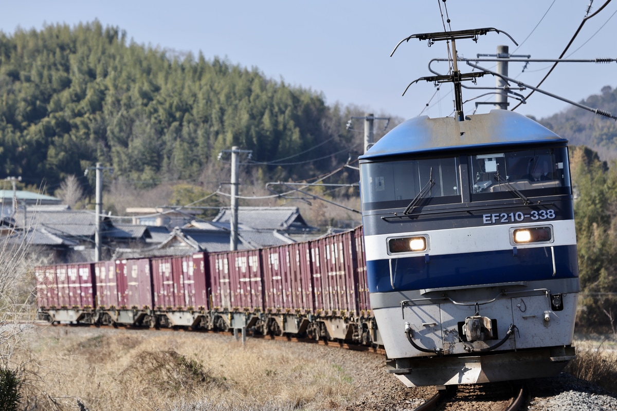 JR貨物 吹田機関区 EF210 338