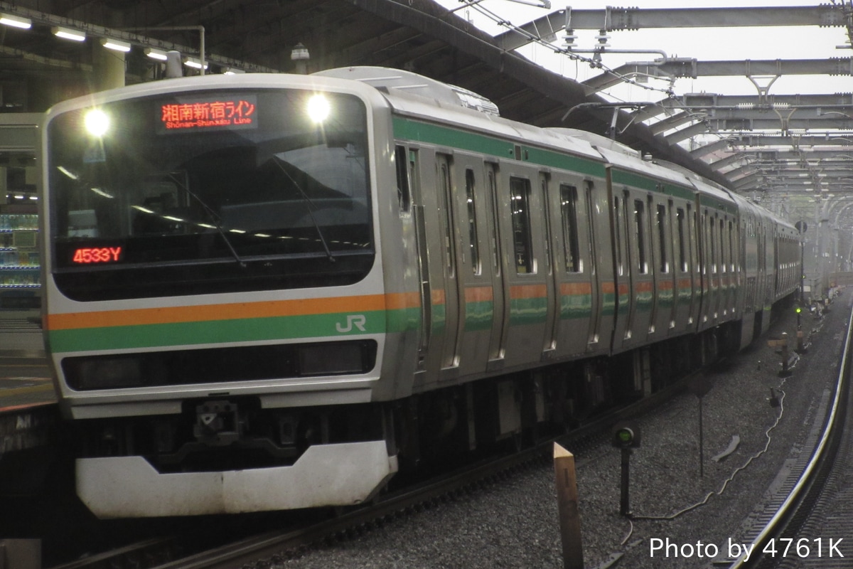 JR東日本 小山車両センター E231系 ヤマU536編成