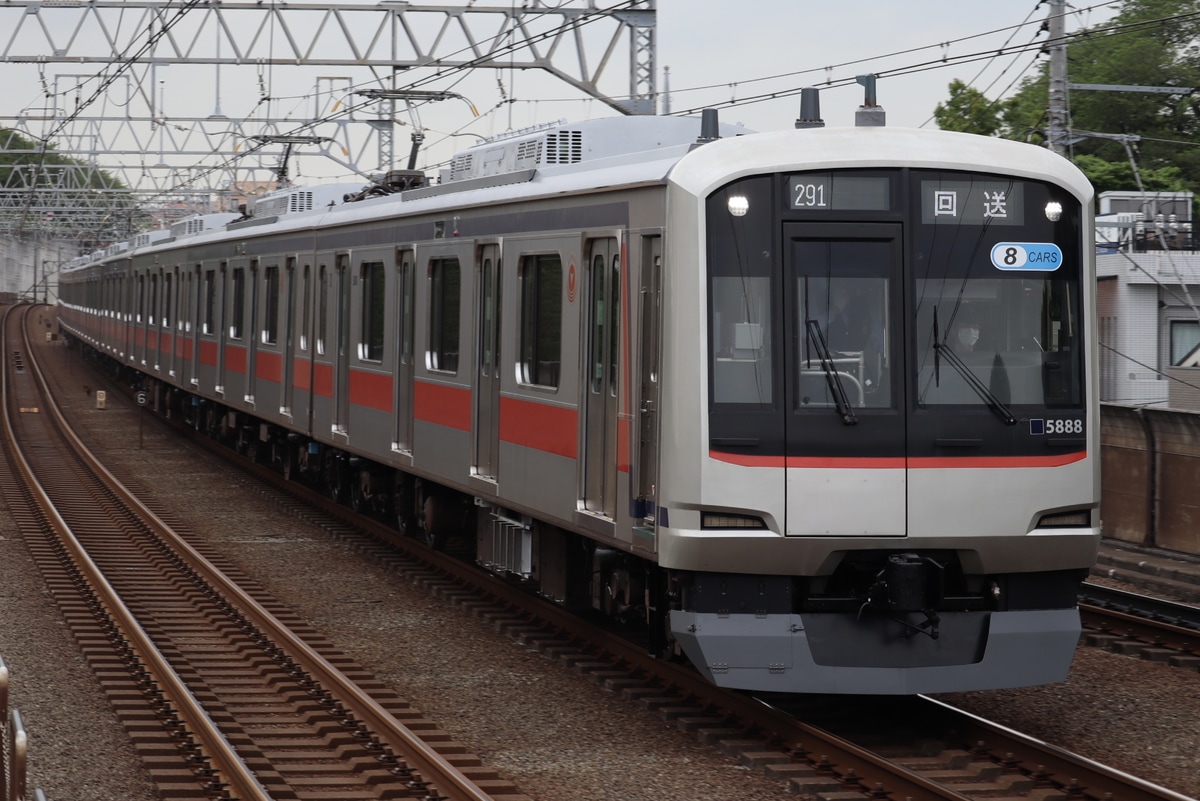 東急電鉄 元住吉検車区 5080系 5188F