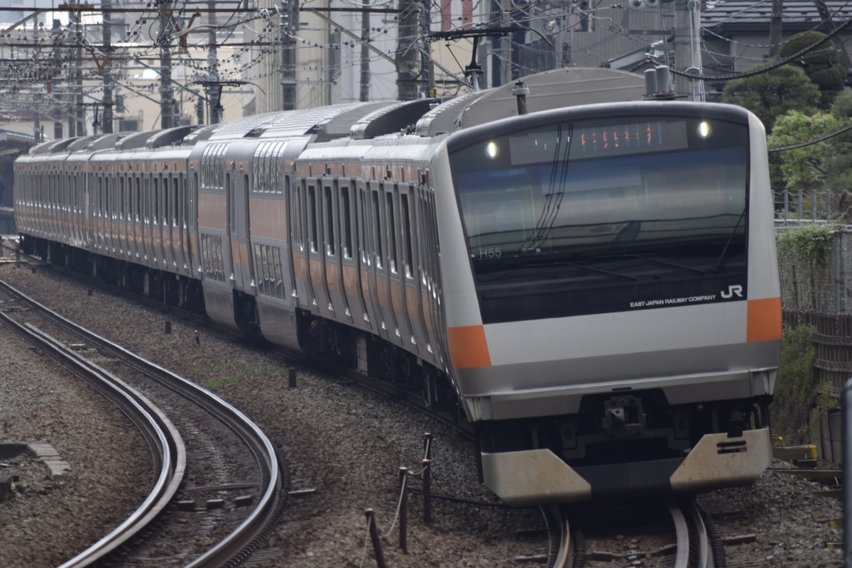 JR東日本 豊田車両センター本区 E233系 トタH55編成