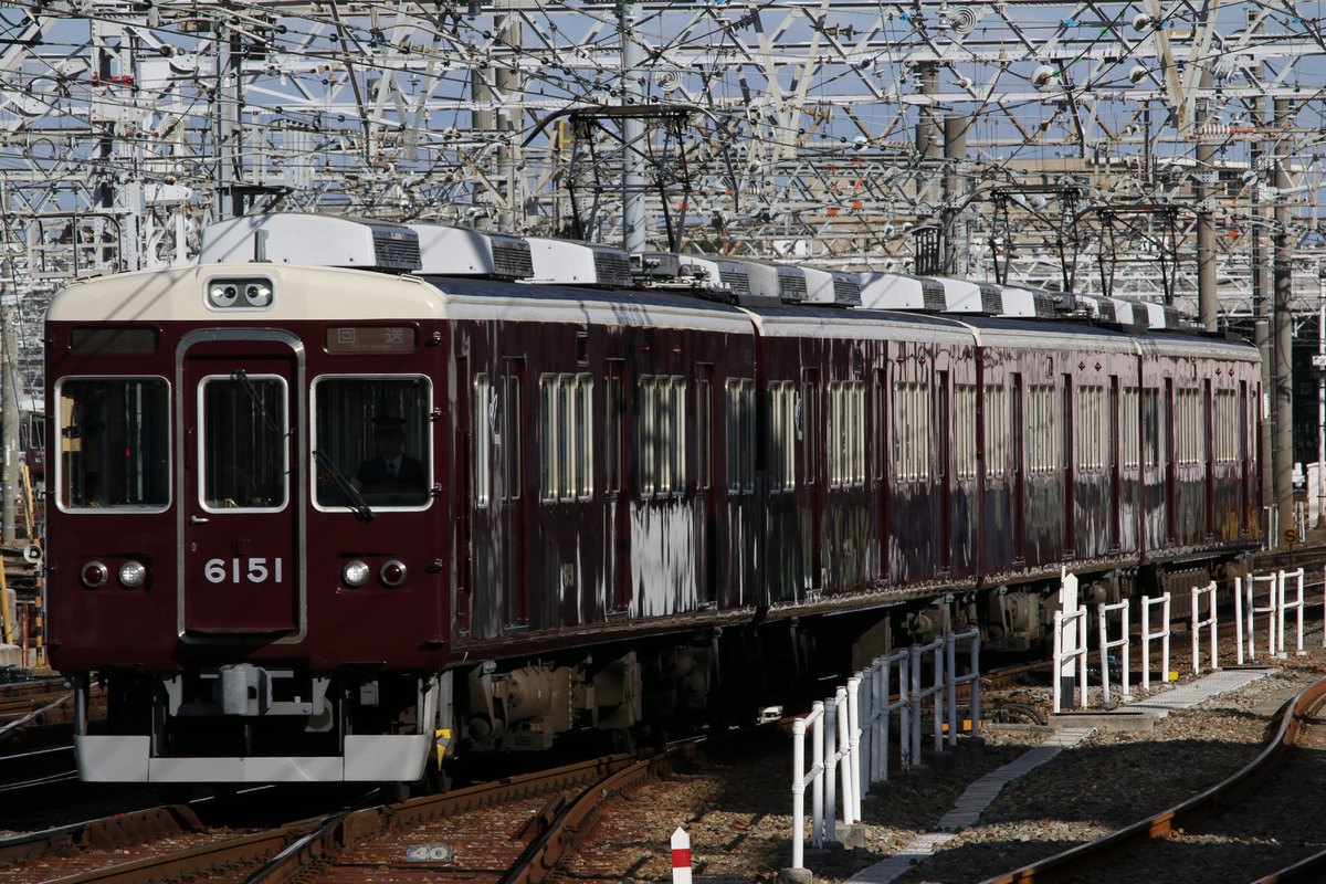 阪急電鉄 西宮車庫 6000系 6001F