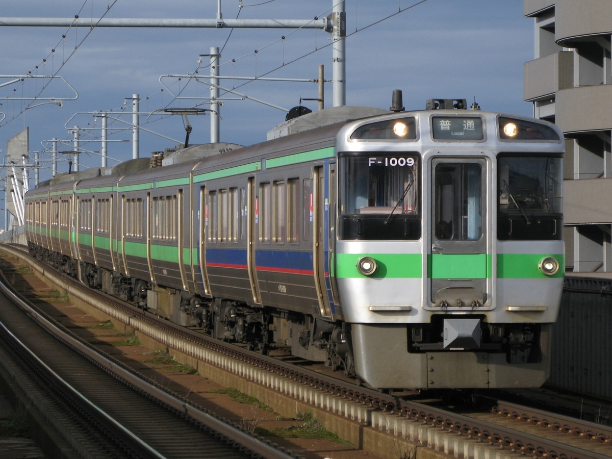 JR北海道 札幌運転所 721系 F-1009