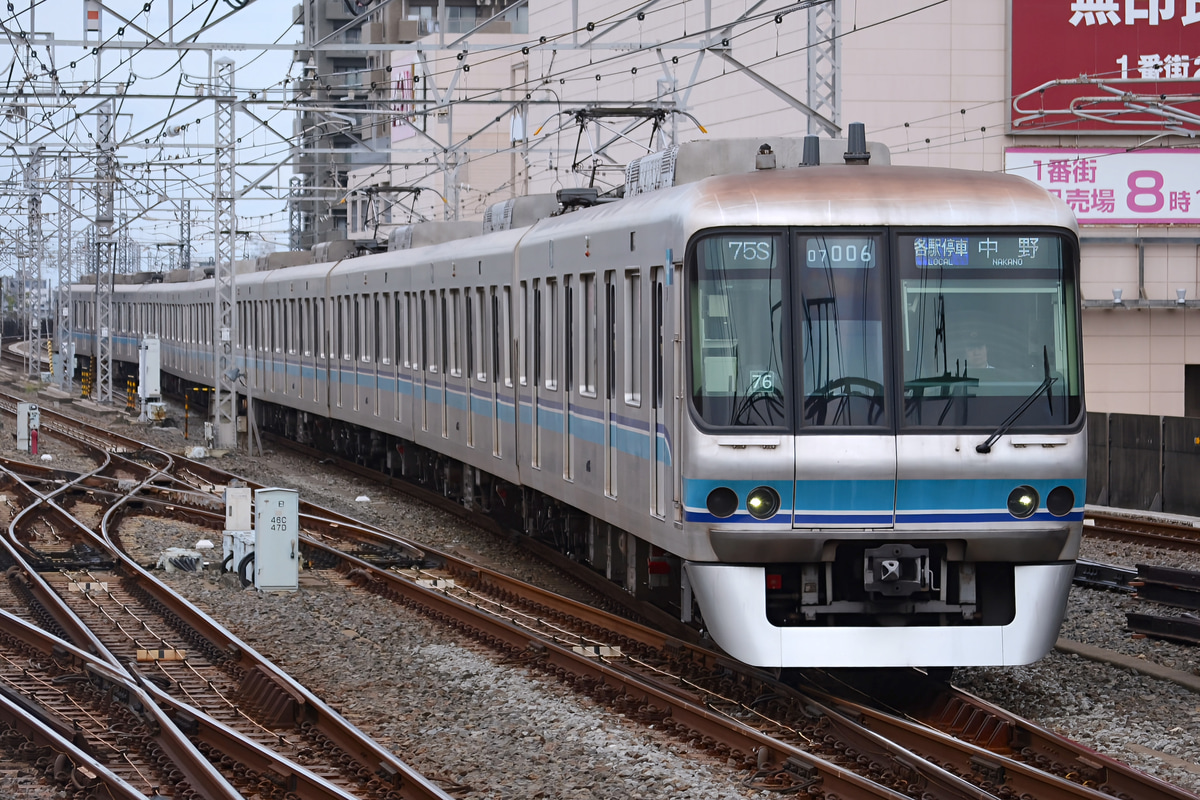 東京メトロ 深川検車区 07系 07-106F