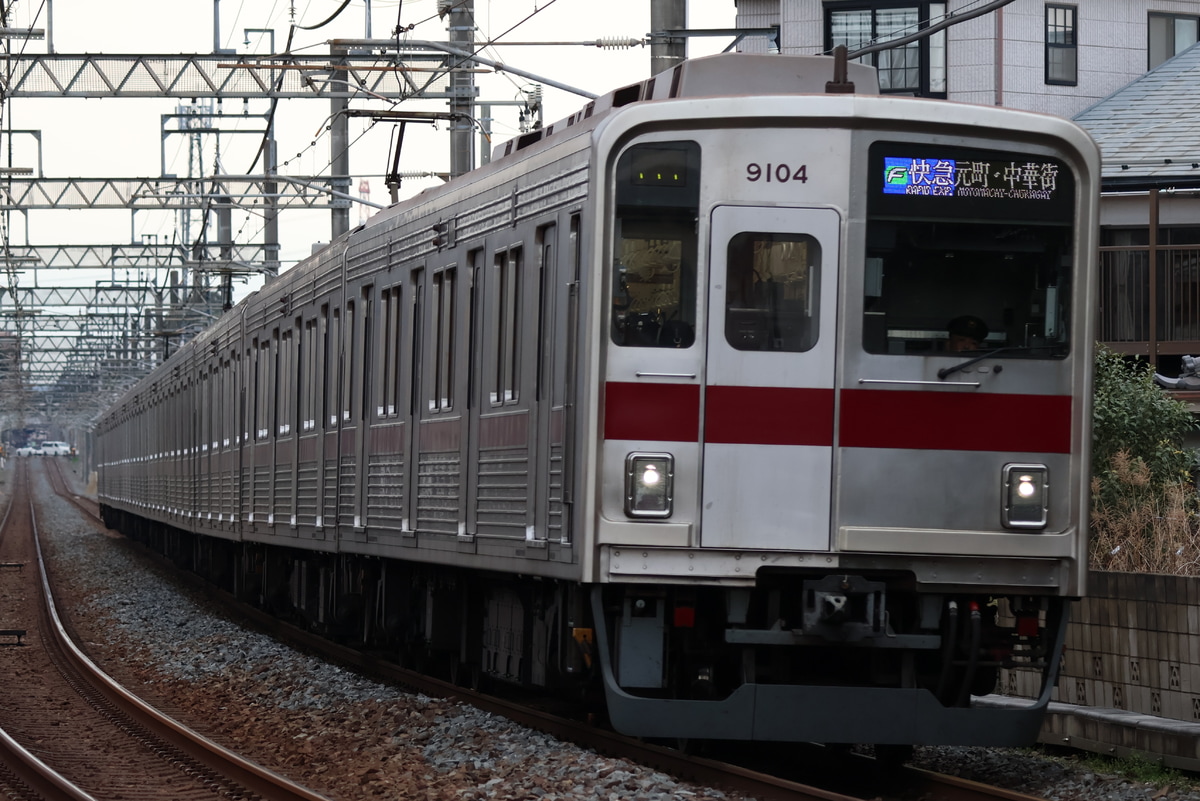 東武鉄道 森林公園検修区 9000 9104f