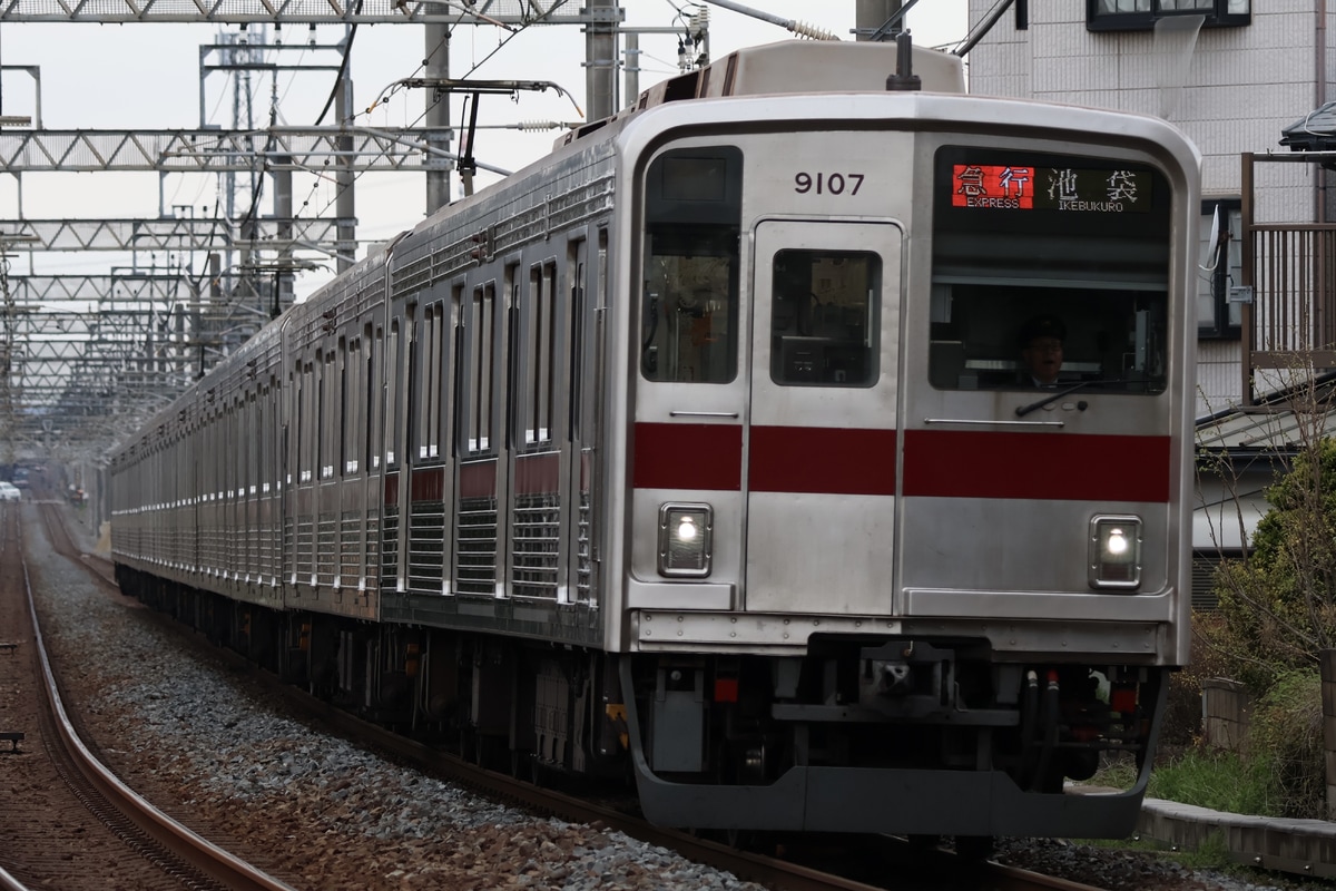 東武鉄道 森林公園検修区 9000 9107f