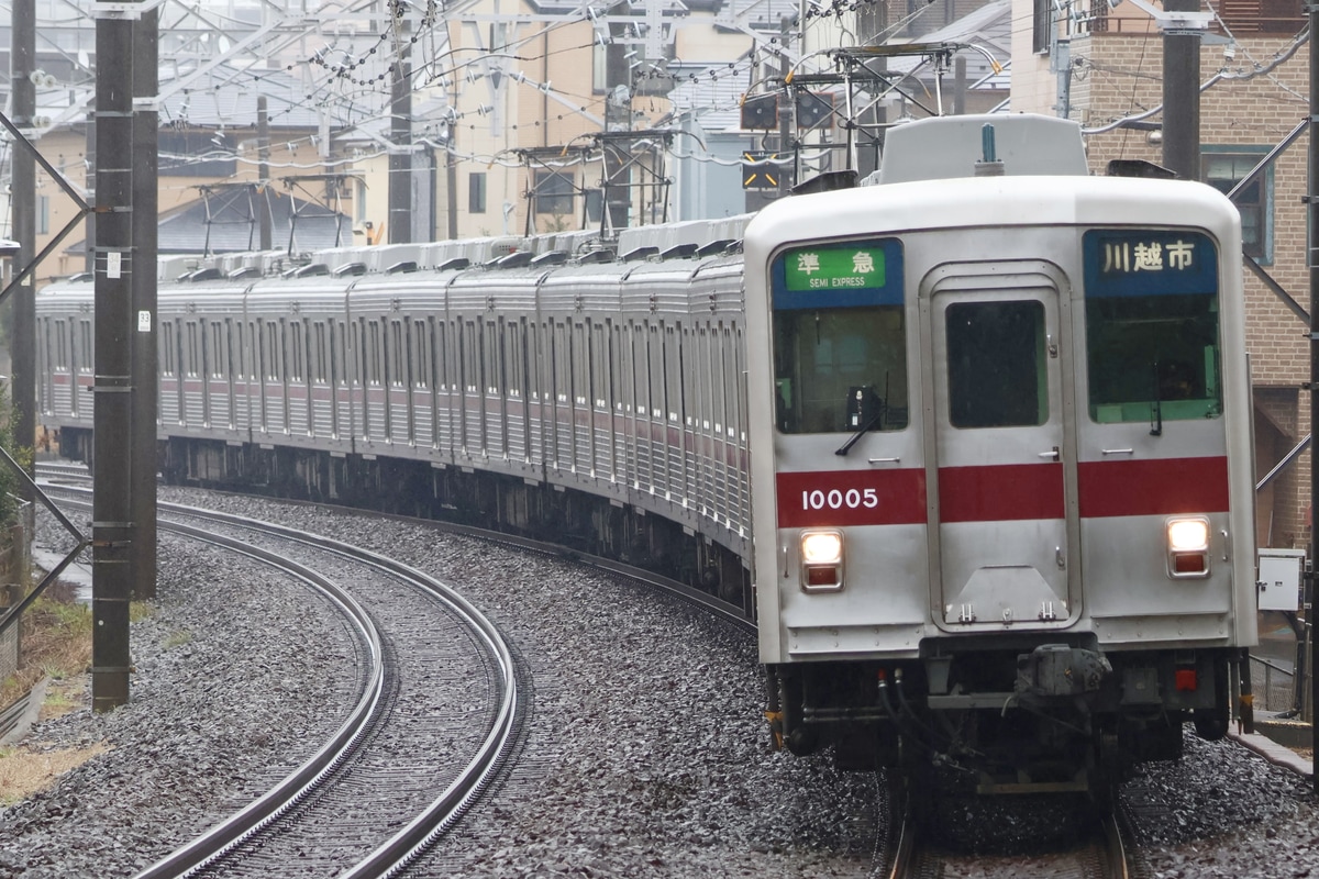 東武鉄道 森林公園検修区 10000系 