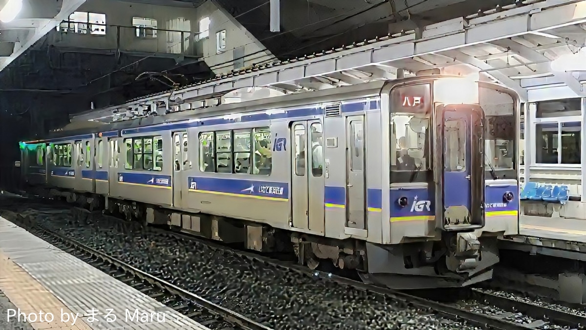 IGRいわて銀河鉄道 IGRいわて銀河鉄道 運輸管理所 IGR7000系 101編成