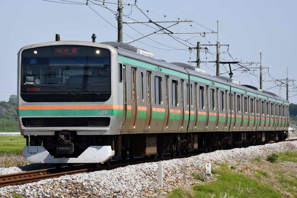 JR東日本 小山車両センター E231系 ヤマU2編成