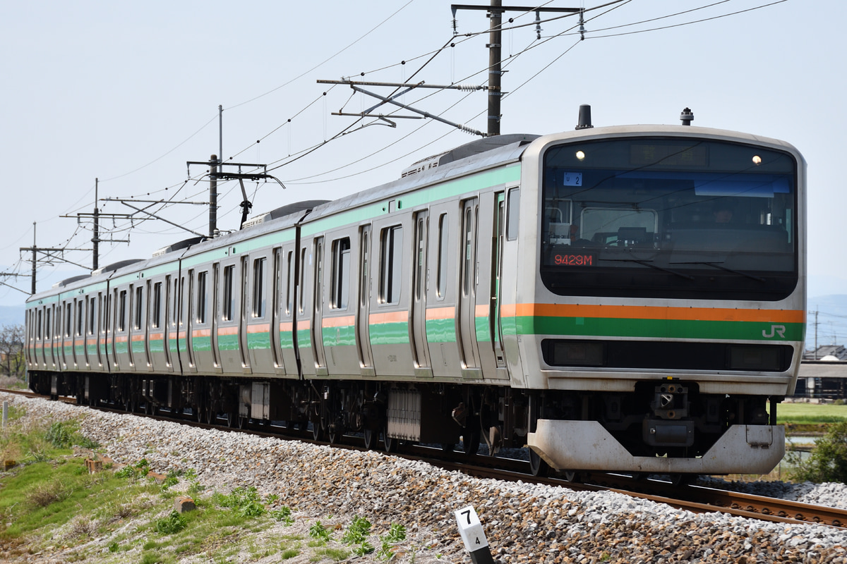 JR東日本 小山車両センター E231系 ヤマU2編成
