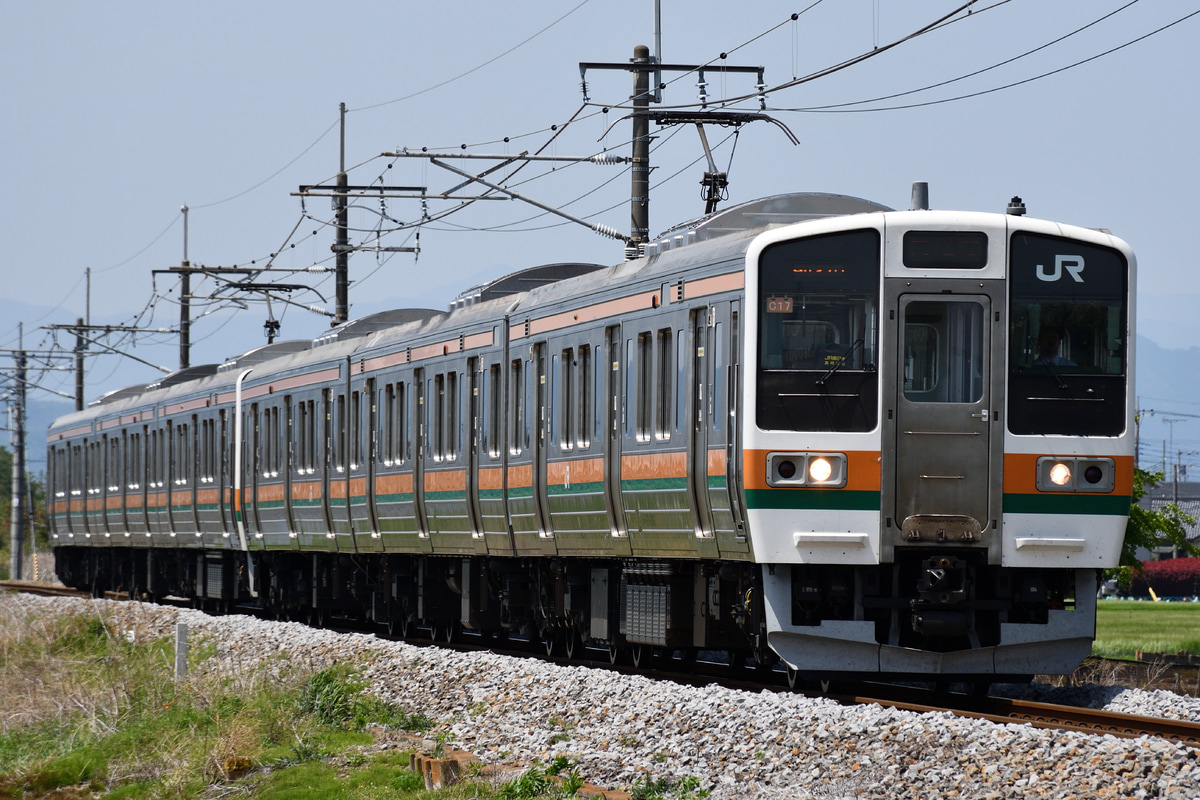 JR東日本 高崎車両センター 211系 タカC17編成