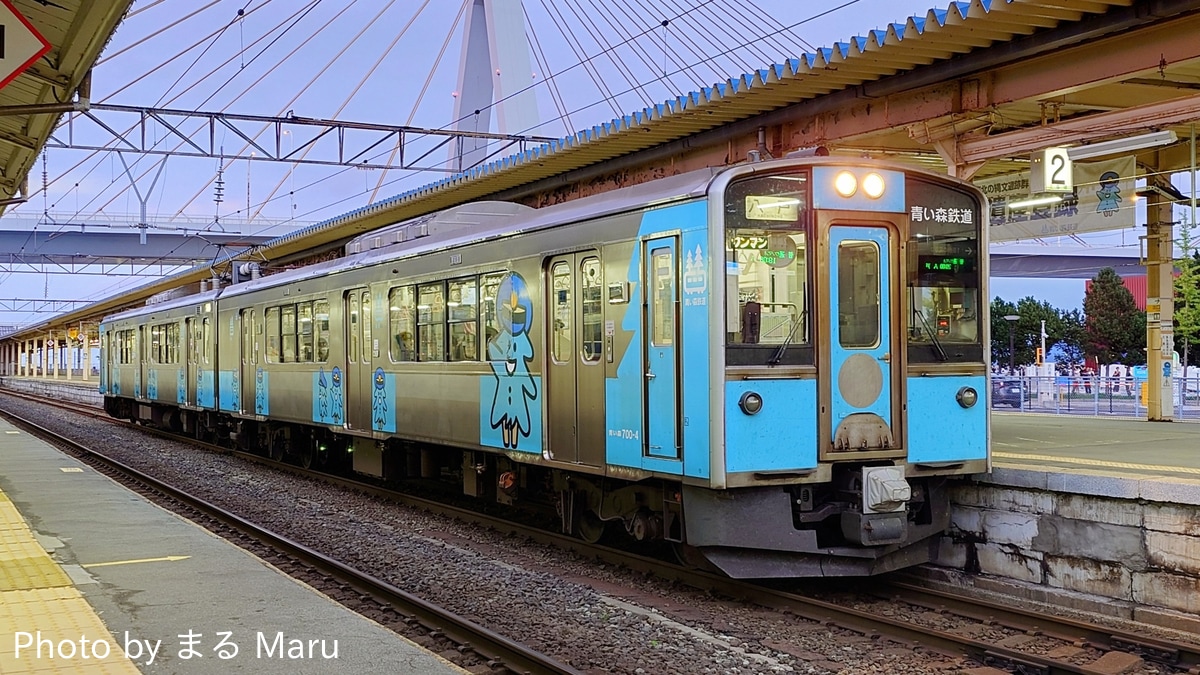 青い森鉄道 運輸管理所 青い森701系 4編成