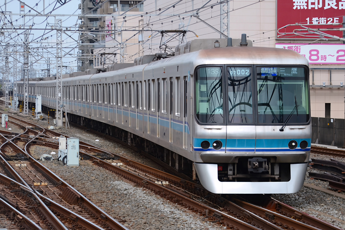 東京メトロ 深川検車区 07系 07-102F